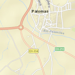 Palomas Street Map