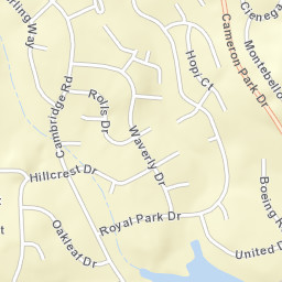 3310-3330 Rolls Dr Cameron Park CA Street Map