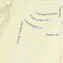 9614 Jimmy Camp Road, Fountain, CO Street Map