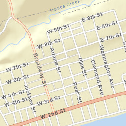 Manchester Ohio Street Map