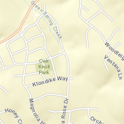 3951-3967 Magnolia Hills Dr El Dorado Hills Street Map