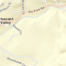 Pleasant Valley California Street Map