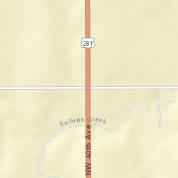 2100-2198 Northwest 40th Avenue, Hoisington, KS Street Map