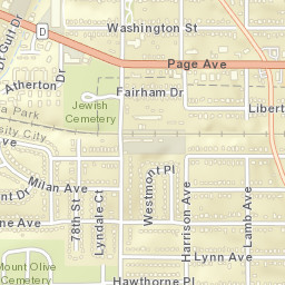 8433 Page Avenue, St. Louis, MO 63114, USA Street Map
