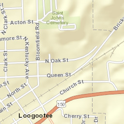 514-516 East Broadway Street, Loogootee Street Map