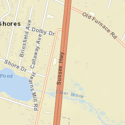 Lake Shores Delaware Street Map