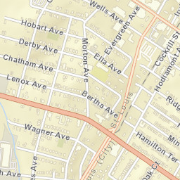 6341 Plymouth Ave St Louis MO Street Map