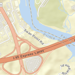 Henry G Shirley Memorial Highway, Woodbridge, VA 22191, USA Street Map