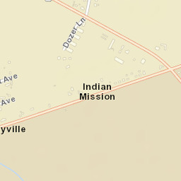 Indian Mission Delaware Street Map