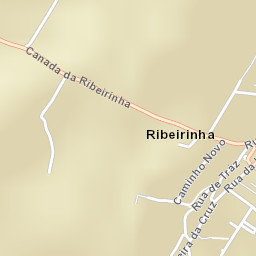 Ribeirinha Street Map