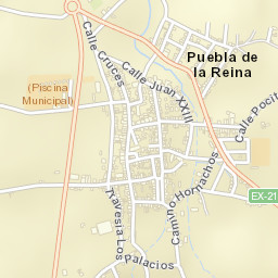Puebla de la Reina Street Map
