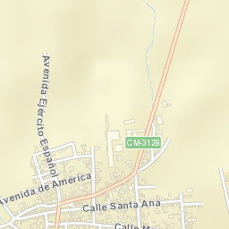 Cózar Street Map