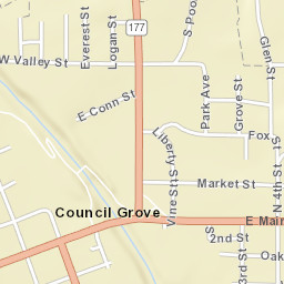 200 U.S. 56, Council Grove, KS 66846, USA Street Map