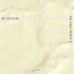 5200-5284 W 221st St Osage City KS Street Map