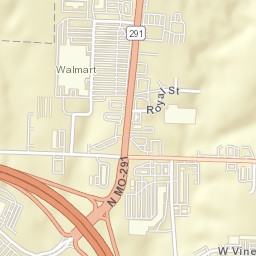 Interstate 49, Harrisonville, MO 64701 Street Map