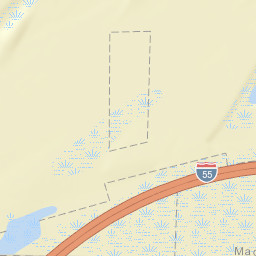 Interstate 55 Fairmont City IL 62201 Street Map