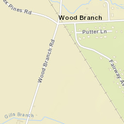 Wood Branch Delaware Street Map