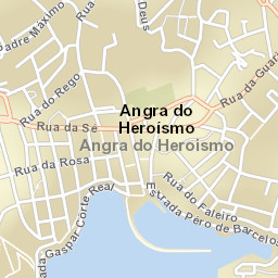 Angra do Heroísmo Street Map