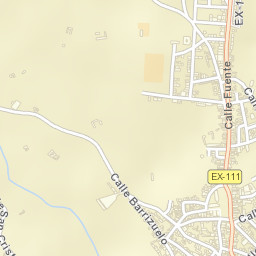 Zalamea de la Serena Street Map