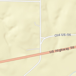 1564 S 1000 Rd Council Grove KS Street Map