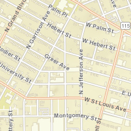 2900-2950 Glasgow Avenue, St. Louis, MO Street Map