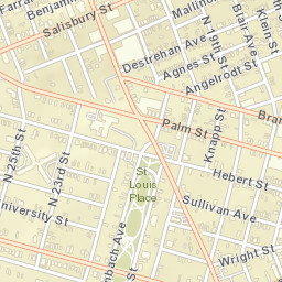 1400-1416 Saint Louis Avenue, St. Louis, MO Street Map