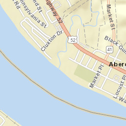 Aberdeen Ohio Street Map