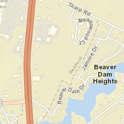 Beaver Dam Heights Delaware Street Map