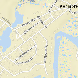 Kenmore Park Delaware Street Map