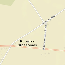 Knowles Crossroads Delaware Street Map