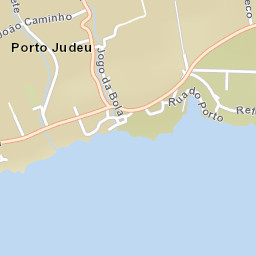 Porto Judeu Street Map