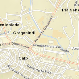Calp Street Map