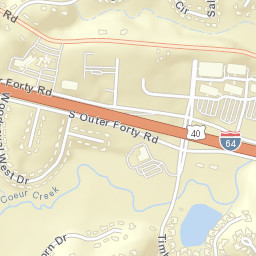 14624-14628 Timberlake Manor Parkway Chesterfield MO Street Map