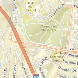 8008 Carondelet Avenue Saint Louis Street Map