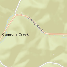 Cannons Creek Ohio Street Map