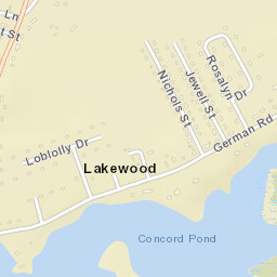 Lakewood Delaware Street Map