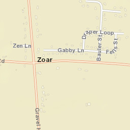 Zoar Delaware Street Map