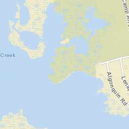 Herring Landing Delaware Street Map