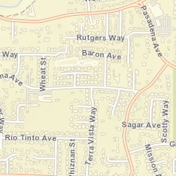 4420-4422 Baron Ave Sacramento CA Street Map