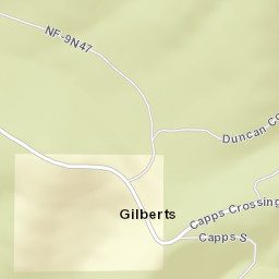 Gilberts California Street Map
