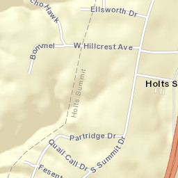 242-244 West Hillcrest Avenue, Holts Summit Street Map