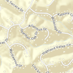 1536 Highland Valley Circle Wildwood MO Street Map