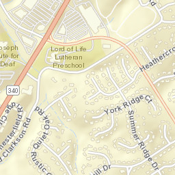 1817-1855 Missouri 340 Chesterfield MO Street Map