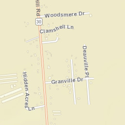 Gran-ville Delaware Street Map