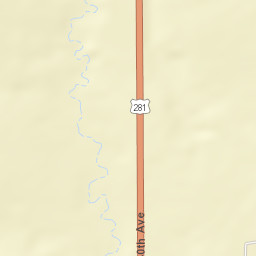 1800-1898 U.S. 281, Hoisington, KS Street Map