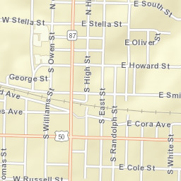 601-607 South Oak Street, California, MO Street Map