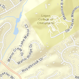 14953 Royalbrook Drive Chesterfield Street Map