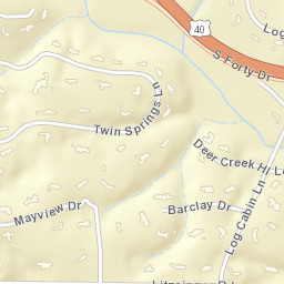 9936-9948 Litzsinger Road Saint Louis MO Street Map