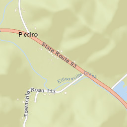 Pedro Ohio Street Map