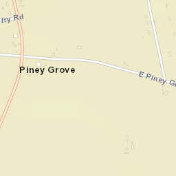 Piney Grove Delaware Street Map